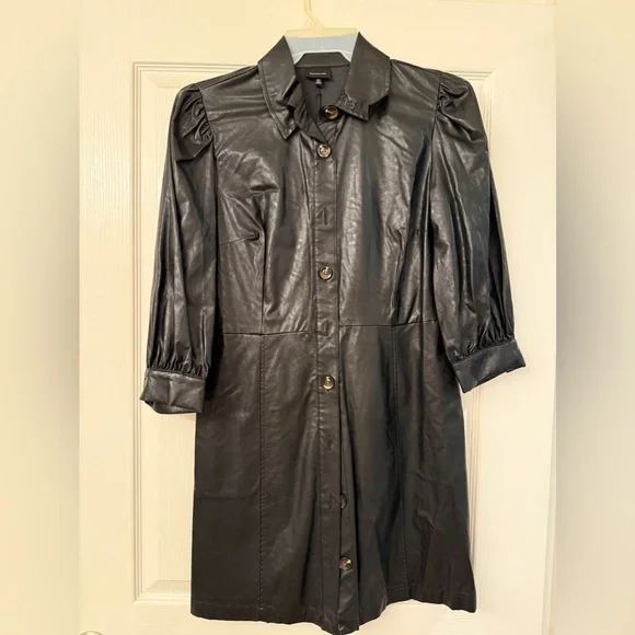 NWT Target Who What Wear faux leather jacket/dress - Picture 1 of 3